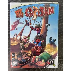 El Capitan Board Game by Charlotte Fillonneau 2014 Gigamic, New and Sealed